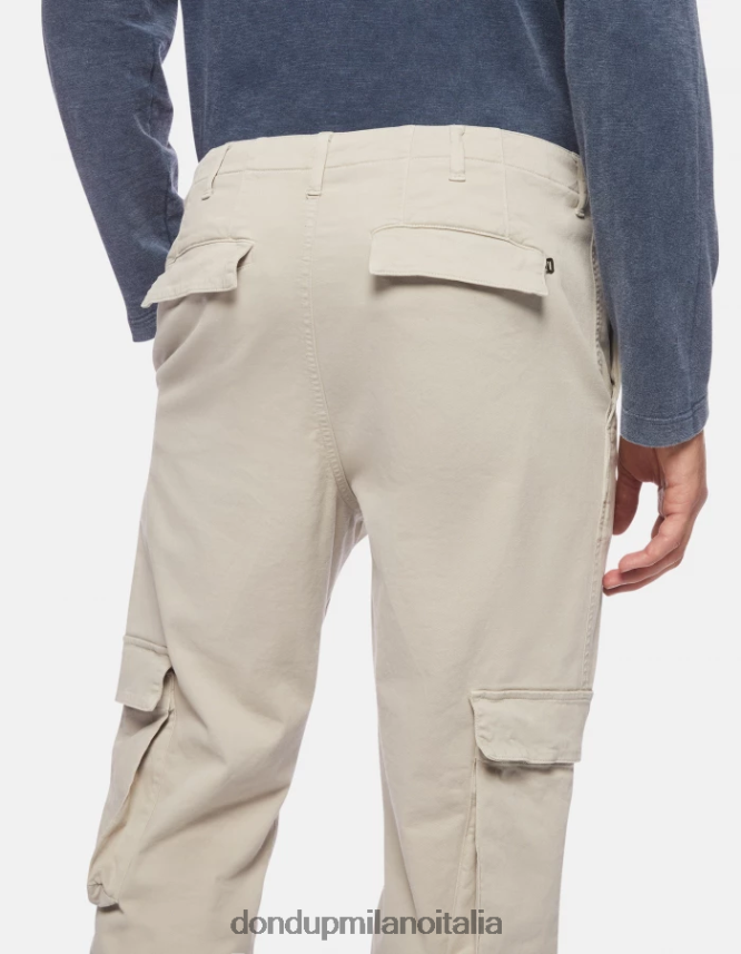 DONDUP hombres pantalones cargo ken de algodón vestir livito AZX2Z0694