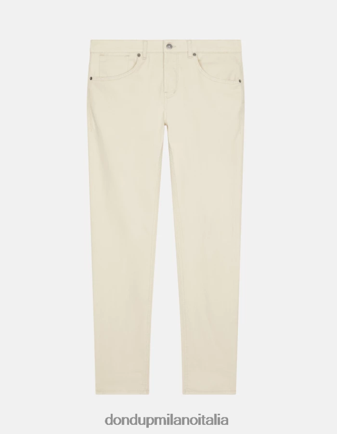 DONDUP hombres pantalones travis slim de algodón vestir burro AZX2Z0578