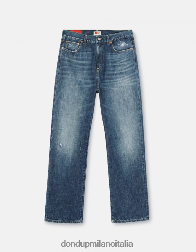 DONDUP mujer Vaqueros holgados Yara en denim con orillo rígido vestir azul AZX2Z0118