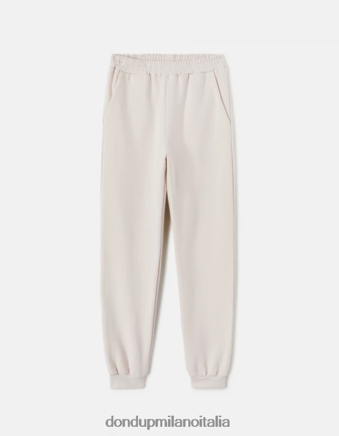DONDUP mujer joggers regular fit de lana vestir livito AZX2Z0140