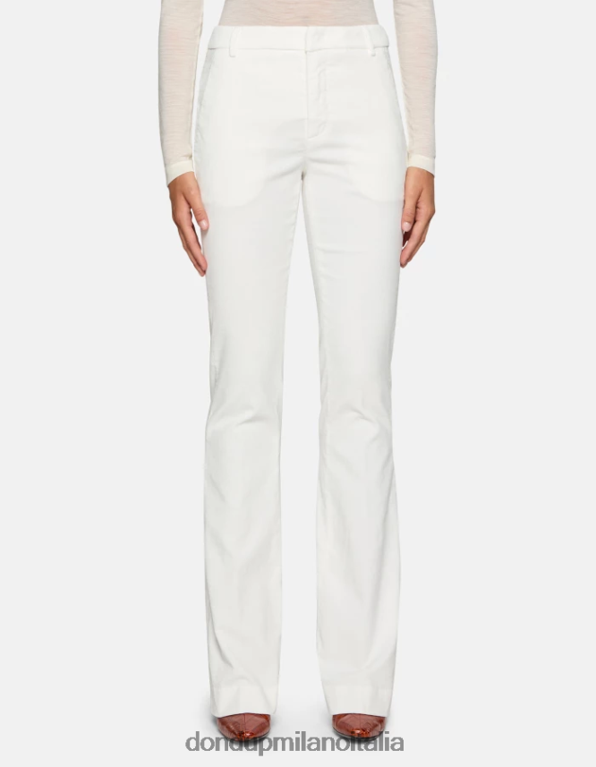 DONDUP mujer pantalones lexi bootcut de terciopelo vestir burro AZX2Z0123